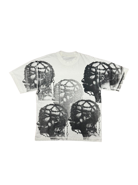 “Chained Mind” Off White T Shirt